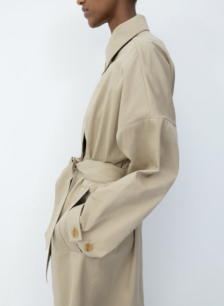 KNWLS Beige Issa Trench Coat