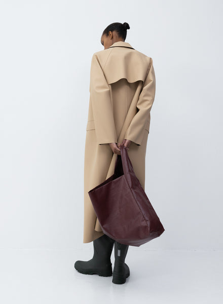 KASSL EDITIONS ラバー Original Long コート Original long rubber | latte – KASSL Editions