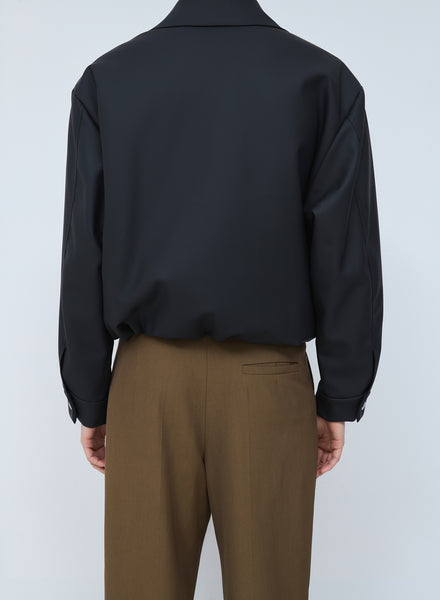 Bomber short rubber | black – KASSL Editions