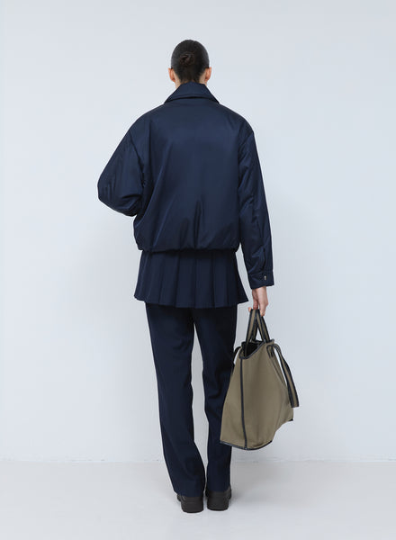 Bomber short nylon | navy – KASSL Editions