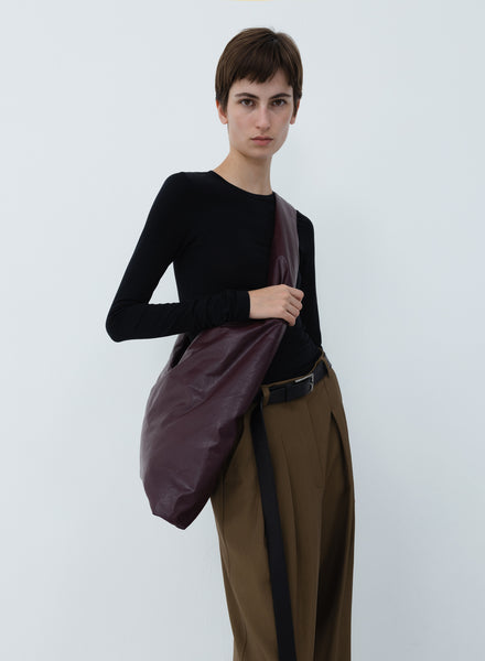 Anchor crossbody medium | dark brown – KASSL Editions
