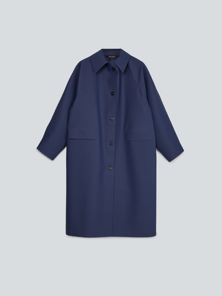 is-ness イズネス SEASONLESS COAT L HS22_Original_Coat_Rubber_Belo