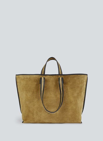 【関税込み】KASSL Editions タン スエード トートバッグ Tote suede | mud – KASSL Editions