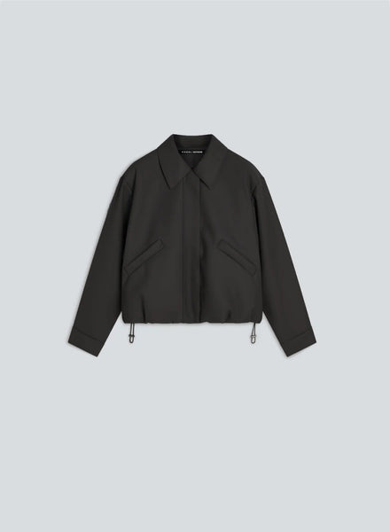Bomber short rubber | black – KASSL Editions
