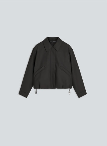 Bomber short rubber | black – KASSL Editions