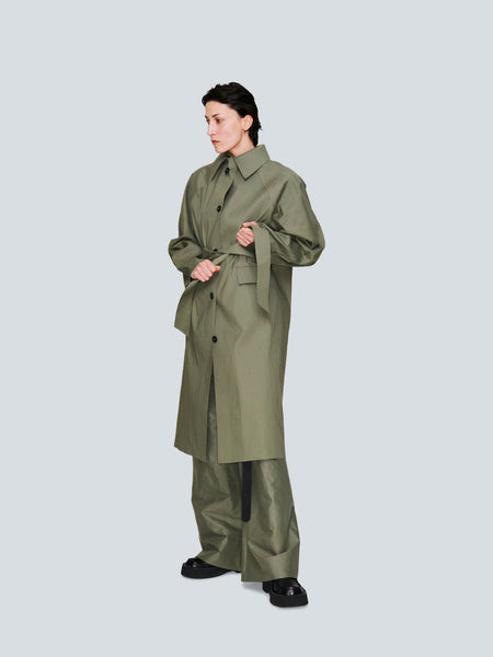 KASSL Editions Beige Original Below Coat