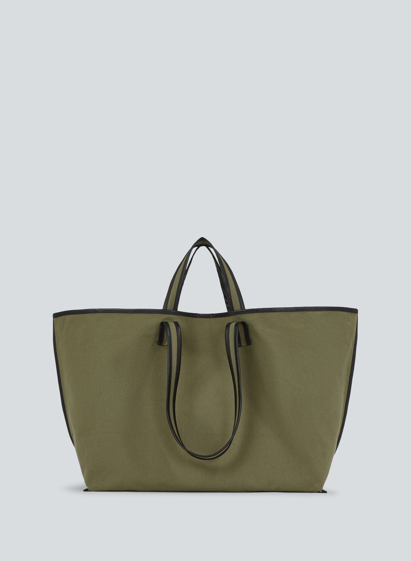 Luka Expandable Laptop Tote in Khaki | CALPAK